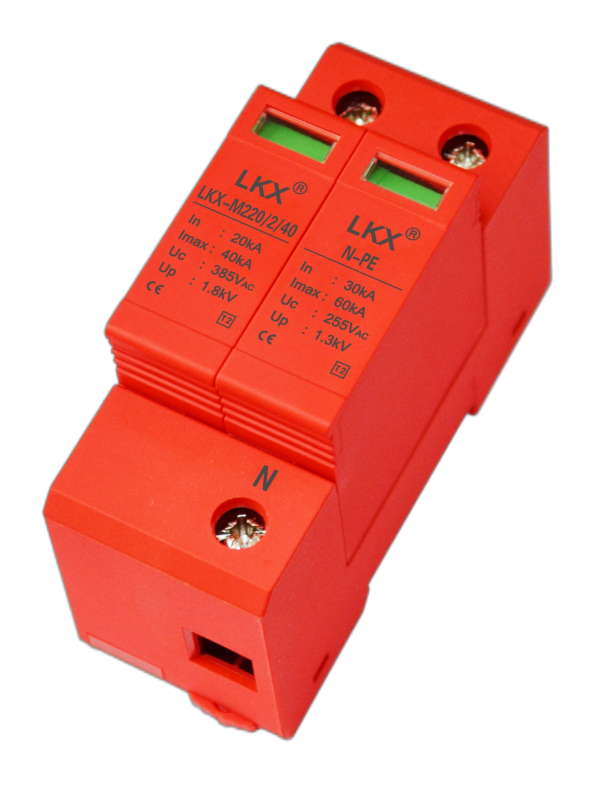 單相電源防雷模塊 220V 10KA 20KA 30KA 40KA 60KA 2P